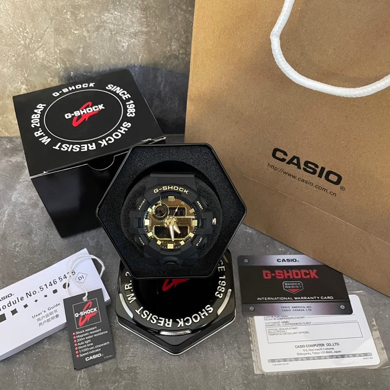 JAM TANGAN G SHOCK GA700 FULLSET