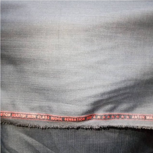 READY KAIN SERAGAM BPS kain Aston Martin no. 9 [HARGA PER SETENGAH METER]