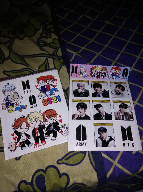 Stiker Bts Fancy
