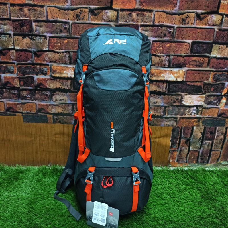 Tas Carrier Rei Genali 60L Tas Gunung Rei ORIGINAL