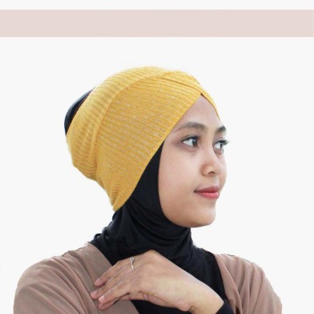 Ciput Rajut Silang / Ciput Silang / Ciput Rajut / Inner Kerudung / Fashion Muslim (fs)