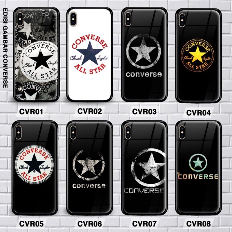 Fuze case Converse custom case infinix s4 / infinix s5 / infinix s5 lite premium softcase