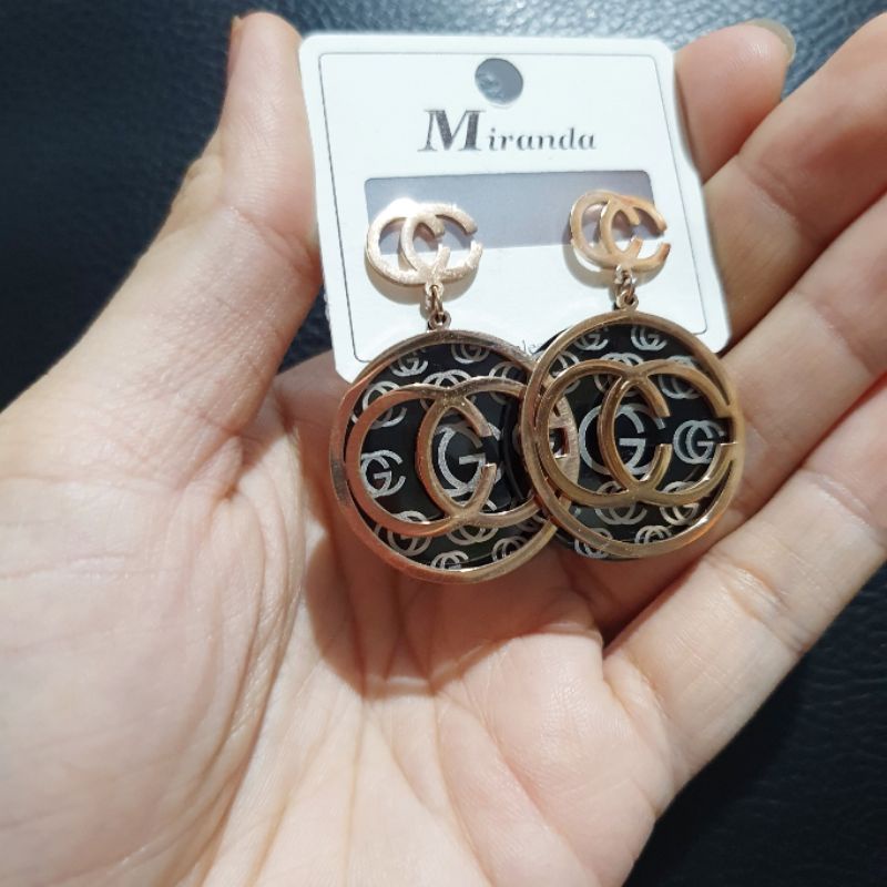 Anting Titanium Stainless Steel Tidak karatan antt 025