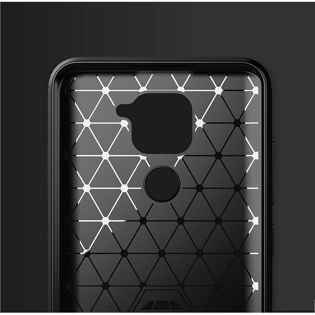 CASE CARBON XIAOMI REDMI NOTE 9 casing hp silikon softcase case premium carbon cover