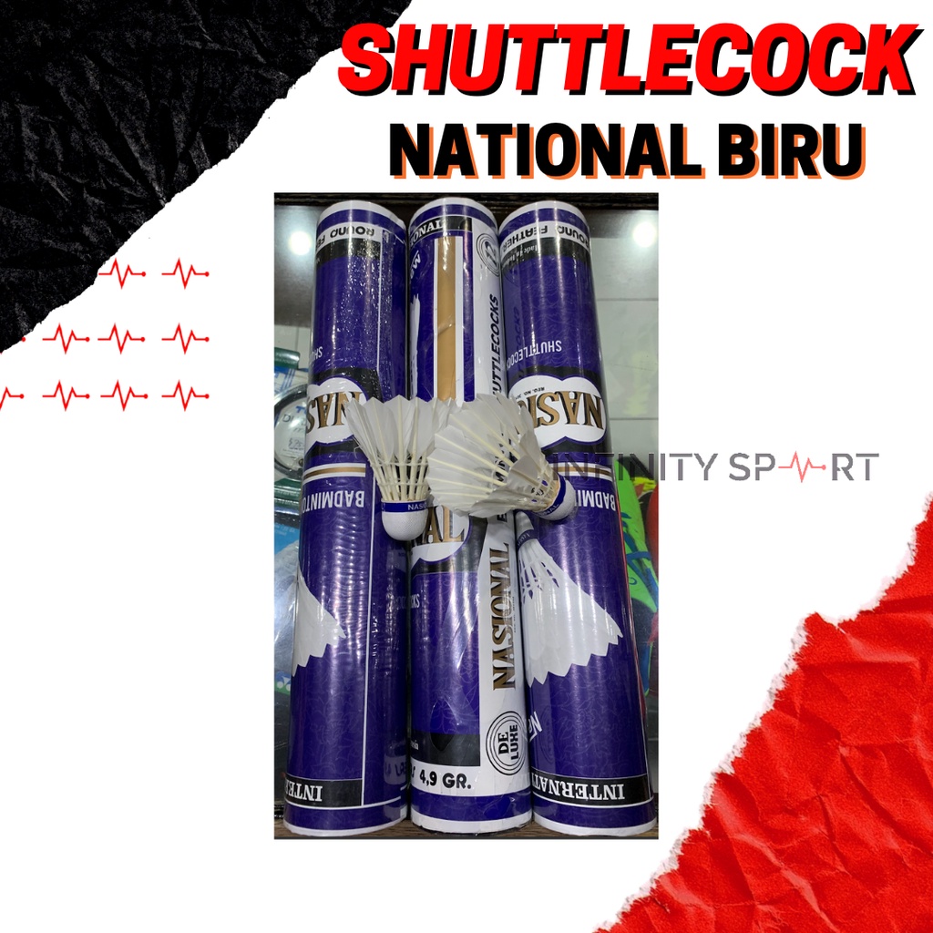 Bulu Badminton (Nasional Biru) / Kok Badminton