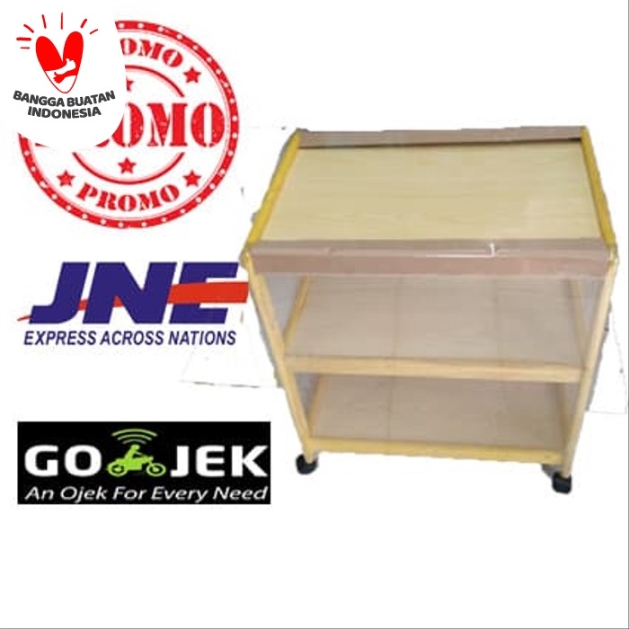 Promo Murah Tempat Tv Meja Tv / Rak Tv Kayu / Bufet Tv Kayu Roda