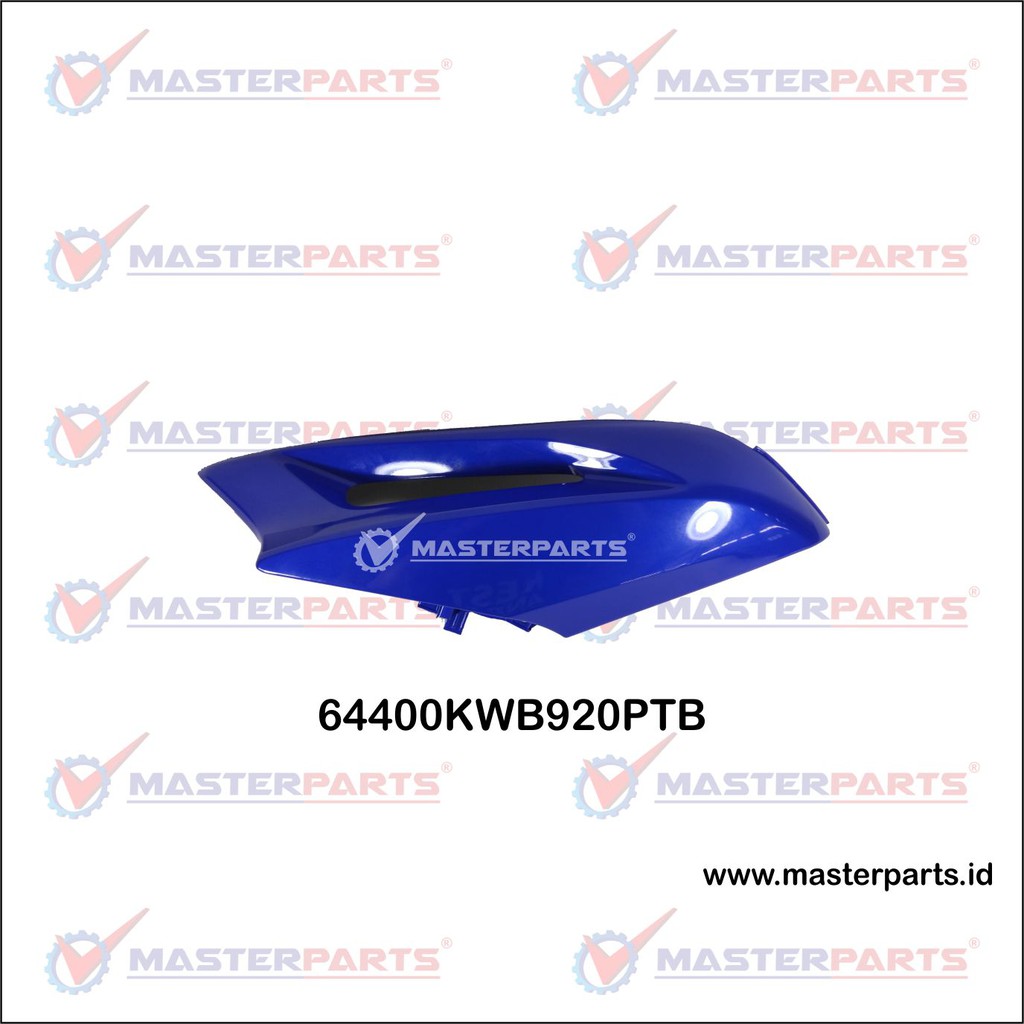 Cover (Sebeng) Kanan Atas Blade Lama Biru - 64400KWB920PTB