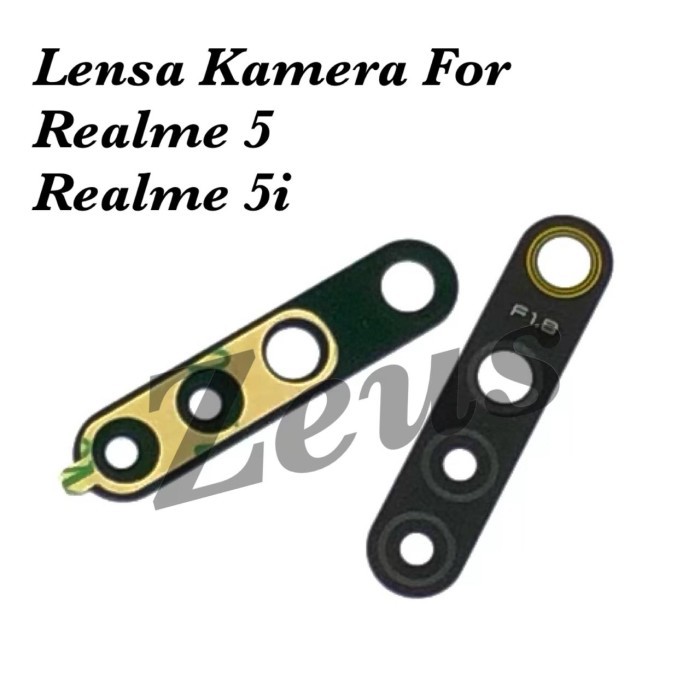 LENSA KAMERA BELAKANG KACA KAMERA BELAKANG REALME 5 5i