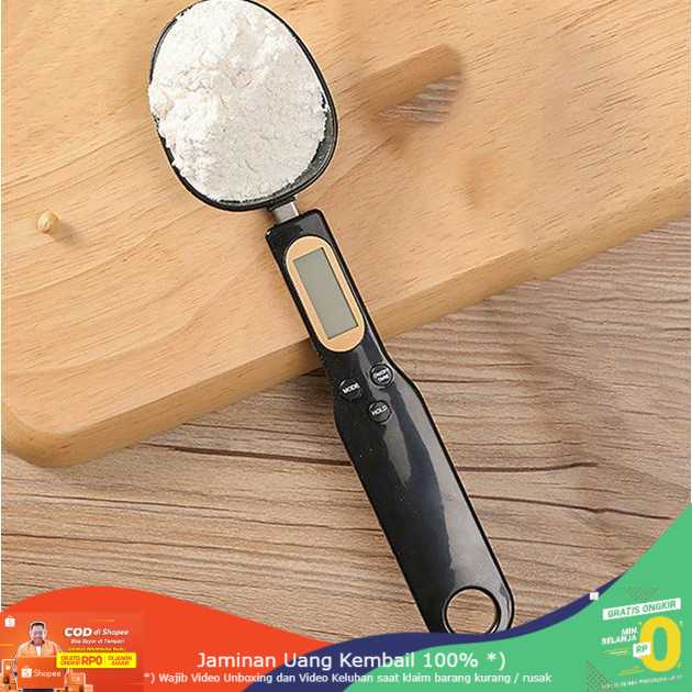 (BISA COD) RVOSTR  Digipounds Sendok Ukur Elektrik Digital Spoon Scale 500g HM10