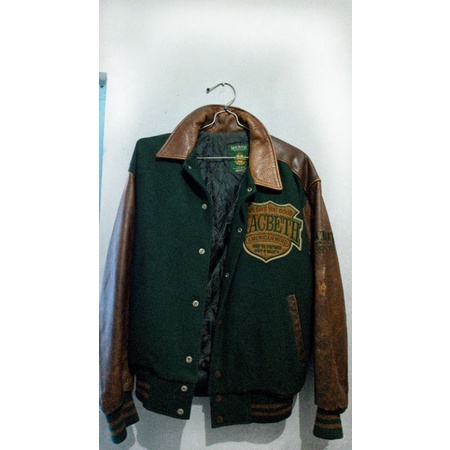 Macbeth Varsity Leather Jacket