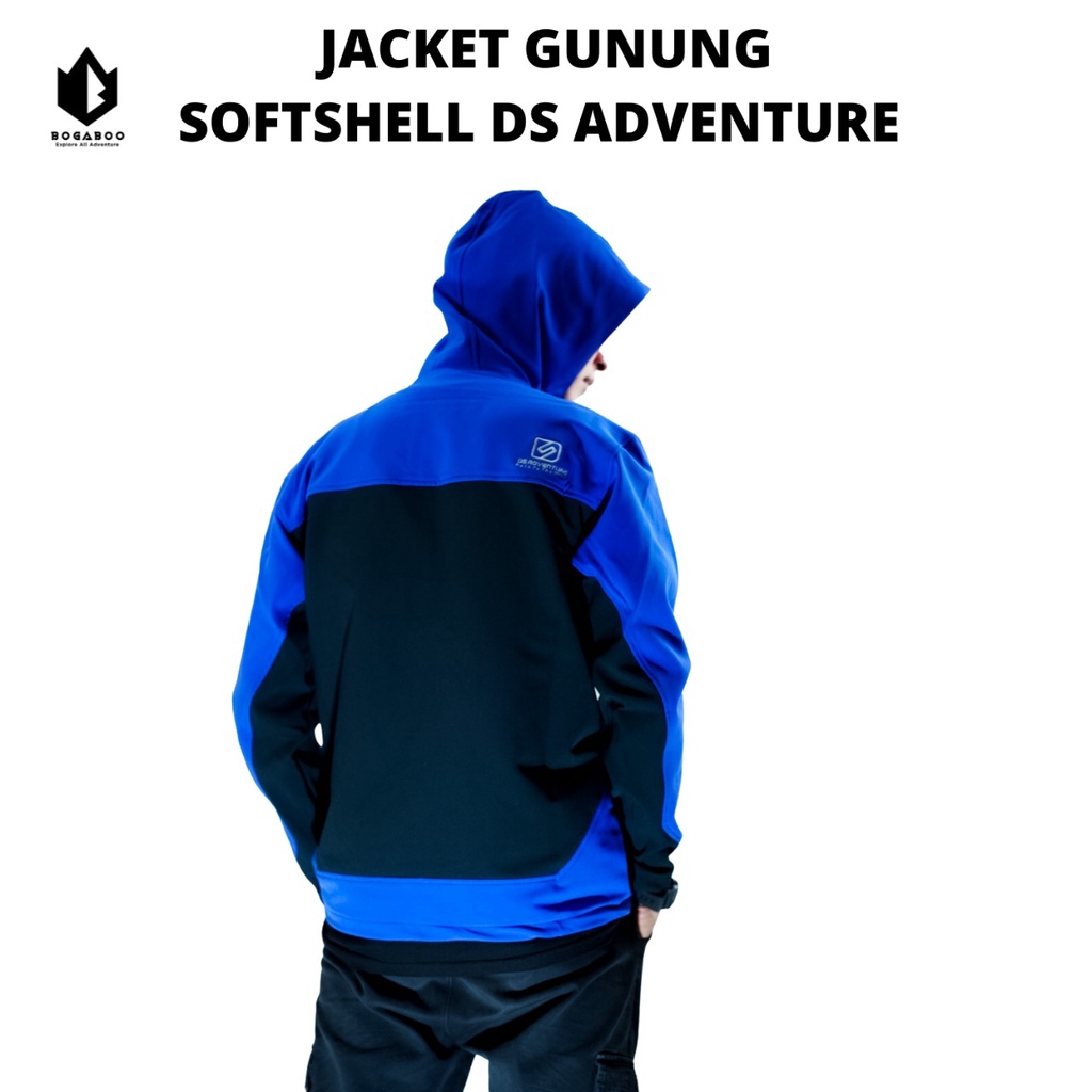 Bisa (COD) jaket sofshell merk DS ADVENTURE Jaket Gunung Jaket Running - JAKET SOPSEL - JAKET SOFSELL -Jaket Outdoor Jaket Lari Jaket Sepeda Jaket Softshell Jaket Softsell