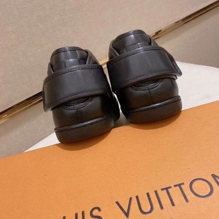 sneaker shoes lv mirror sepatu damier hitam sepatu pria sepatu branded shoes