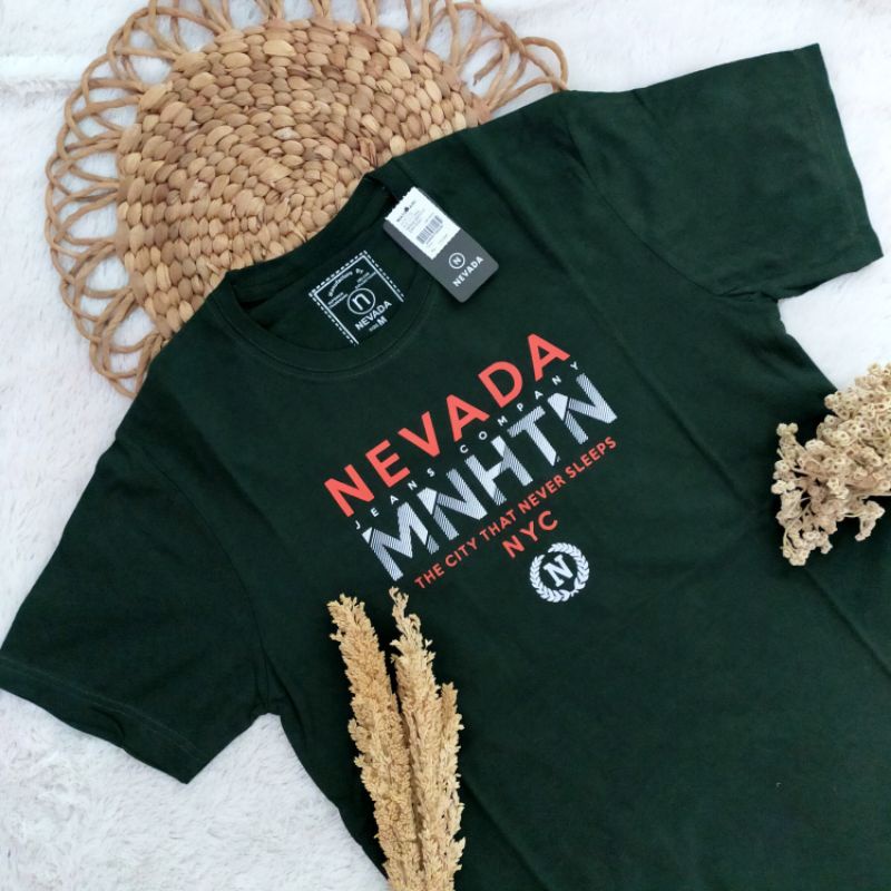 kaos pria nevada NYC premium murah original,kaos cowok,pria