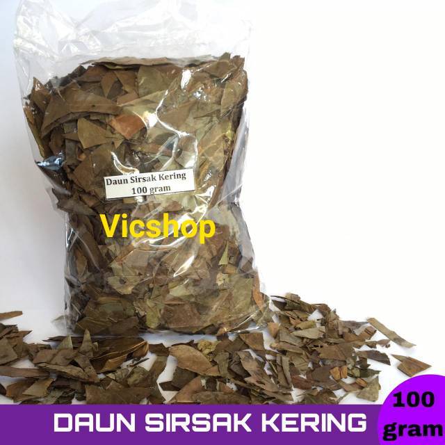 

Daun Sirsak Kering/ ANNONA MURICATA L 100gr