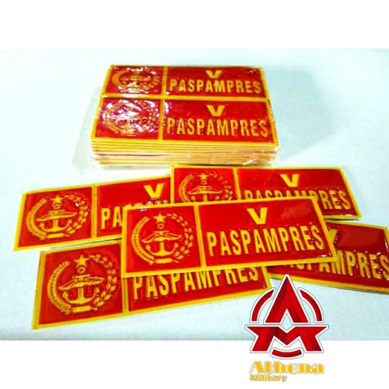 Sticker PVC Panjang Paspampres