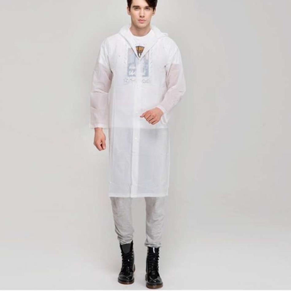 SALE Jas Hujan Ponco Bening EVA /  Transparan Raincoat / Baju Hujan