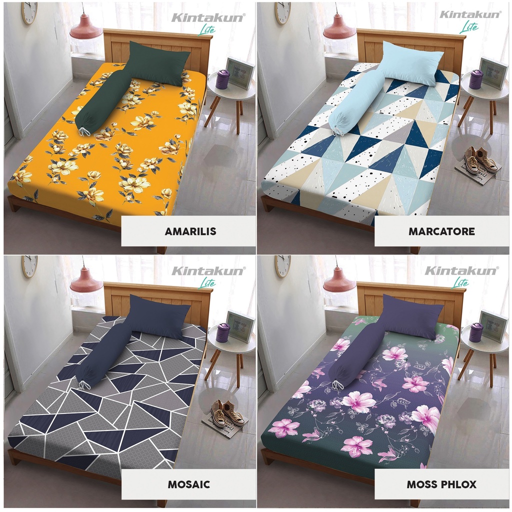 Kintakun Sprei New LITE Single Size UK. 120X200