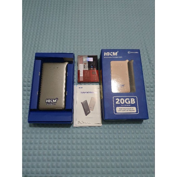 Modem HKM G008 MIFI wifi 4G LTE unlock All Operator XL GO IZI 20GB