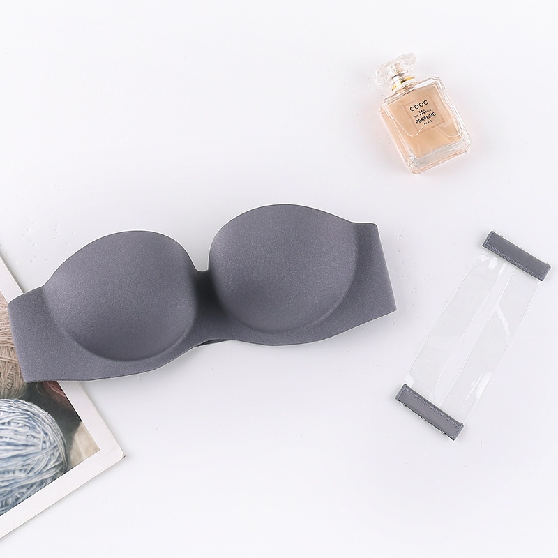 GO! BR691 BH Bra Kemben Seamless Bra Invisible Tanpa Tali Seksi Motif kait belakang