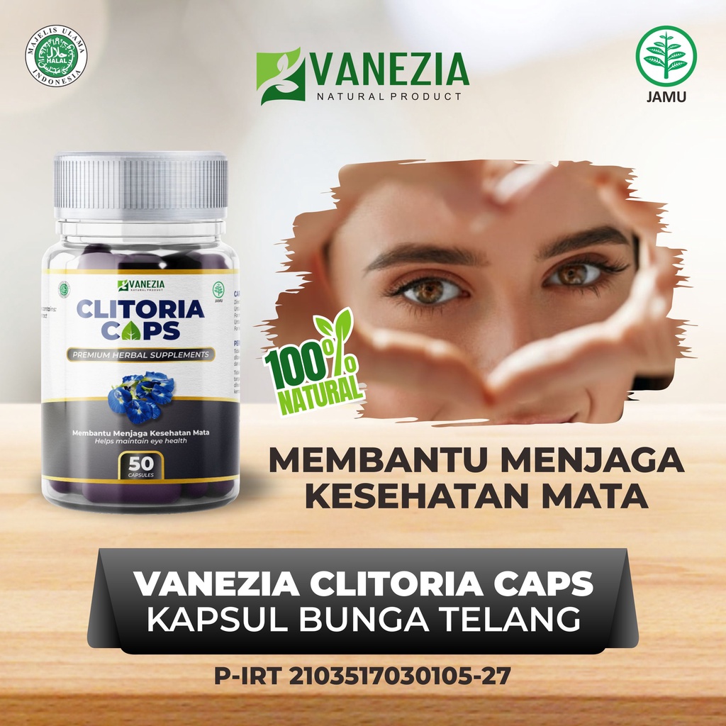 

Kapsul bunga telang membantu menjaga kesehatan mata dan Menurunkan gula darah