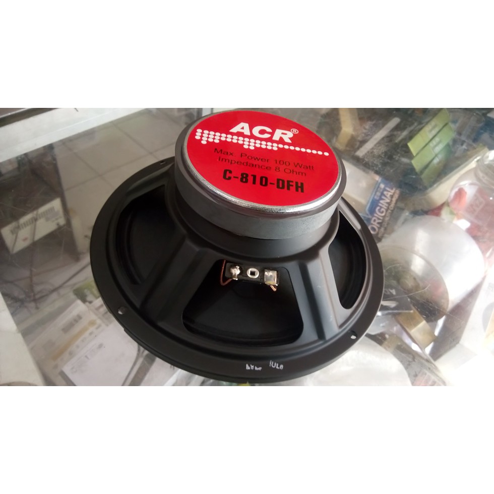 SPEAKER PROFESSIONAL ACR FULLRANGE 100W 8INCH 8 OHM