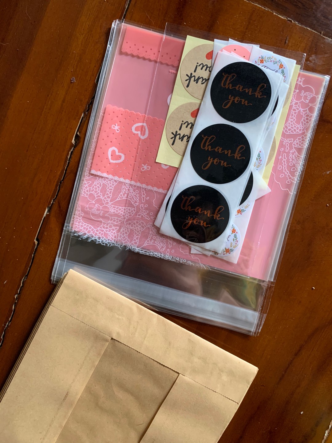 Kantong Plastik Kue Cake Cookies Bag Fancy Candy Permen Opp Motif New Terlengkap Termurah 10x10