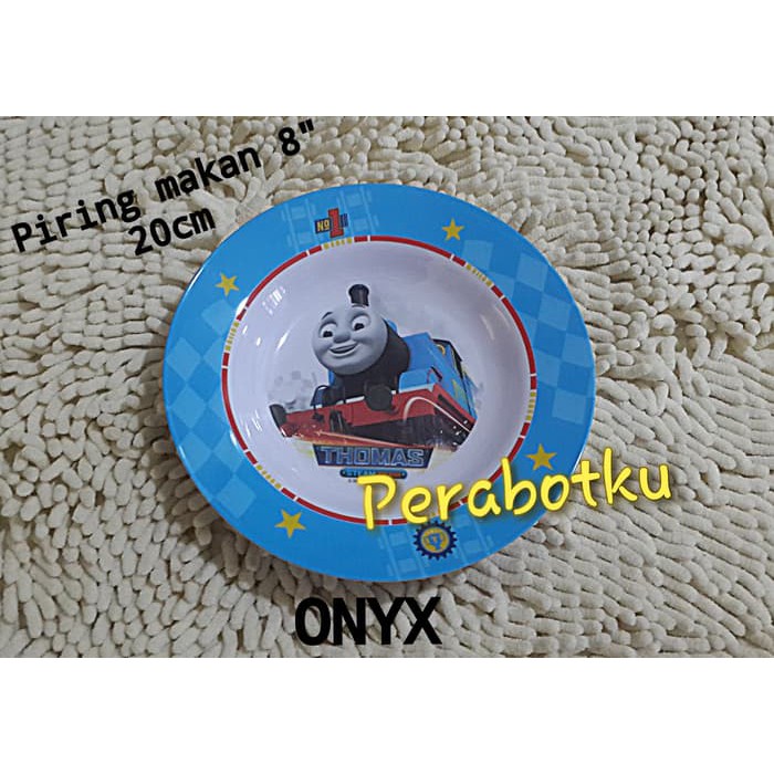 er506 Piring Makan Anak Melamin Karakter Cars Lightning McQueen Disney