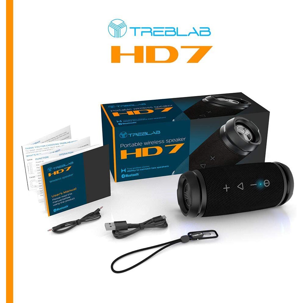 TREBLAB HD7 - Ultra Premium Portable Wireless Speaker