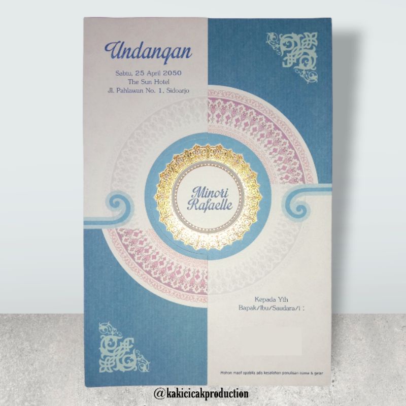 Cetak Undangan Murah Unik dan Elegan