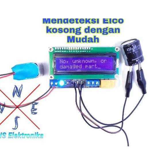 Esr Meter Digital Smart Tester Esr Digital Esr Meter Esr Meter Dengan Proteksi Muatan Elco Lazada Indonesia