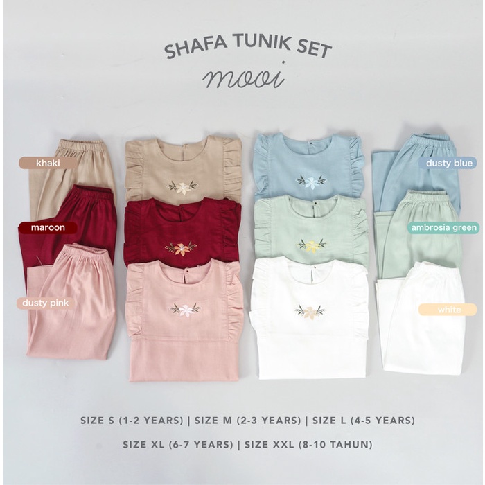 Mooi - Shafa Tunik Set