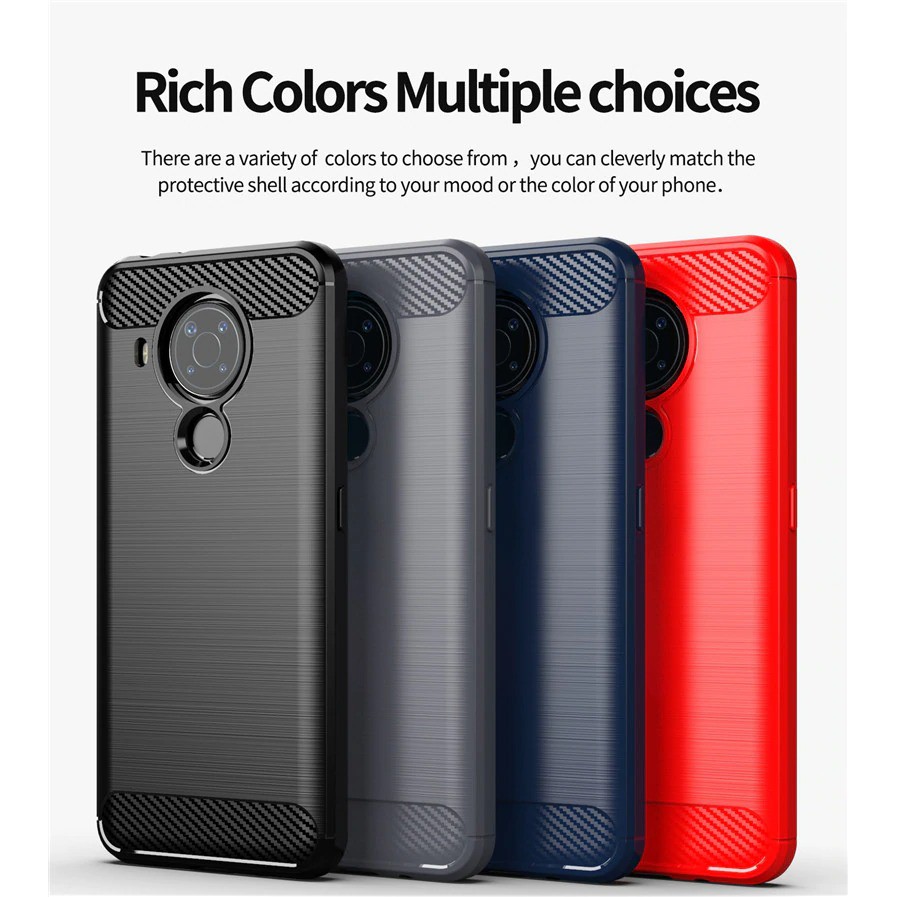 Softcase Brushed Nokia 5.4 2021 Case Durable Slim Armor Nokia 5.4