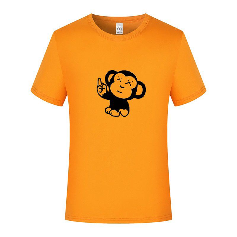 Hokyshop92 Kaos Pria Motif Monkey Lengan Pendek Fashion Lelaki Baju Cowok Distro Tshirt Katun Combed Cod