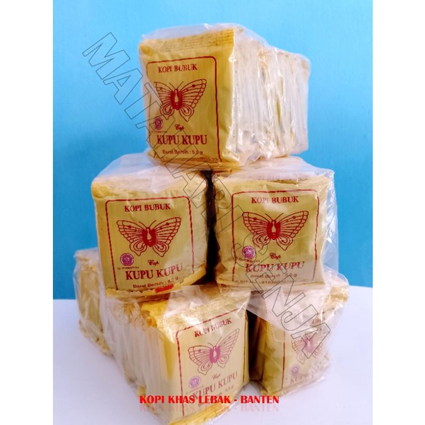 

Kopi Kupu Kupu 1 pack = 20 sachet.