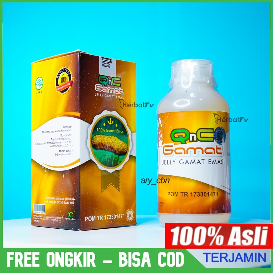 Obat Pecah Endometriosis - Kista Rahim - Kista Coklat Pada Wanita QnC Jelly Gamat