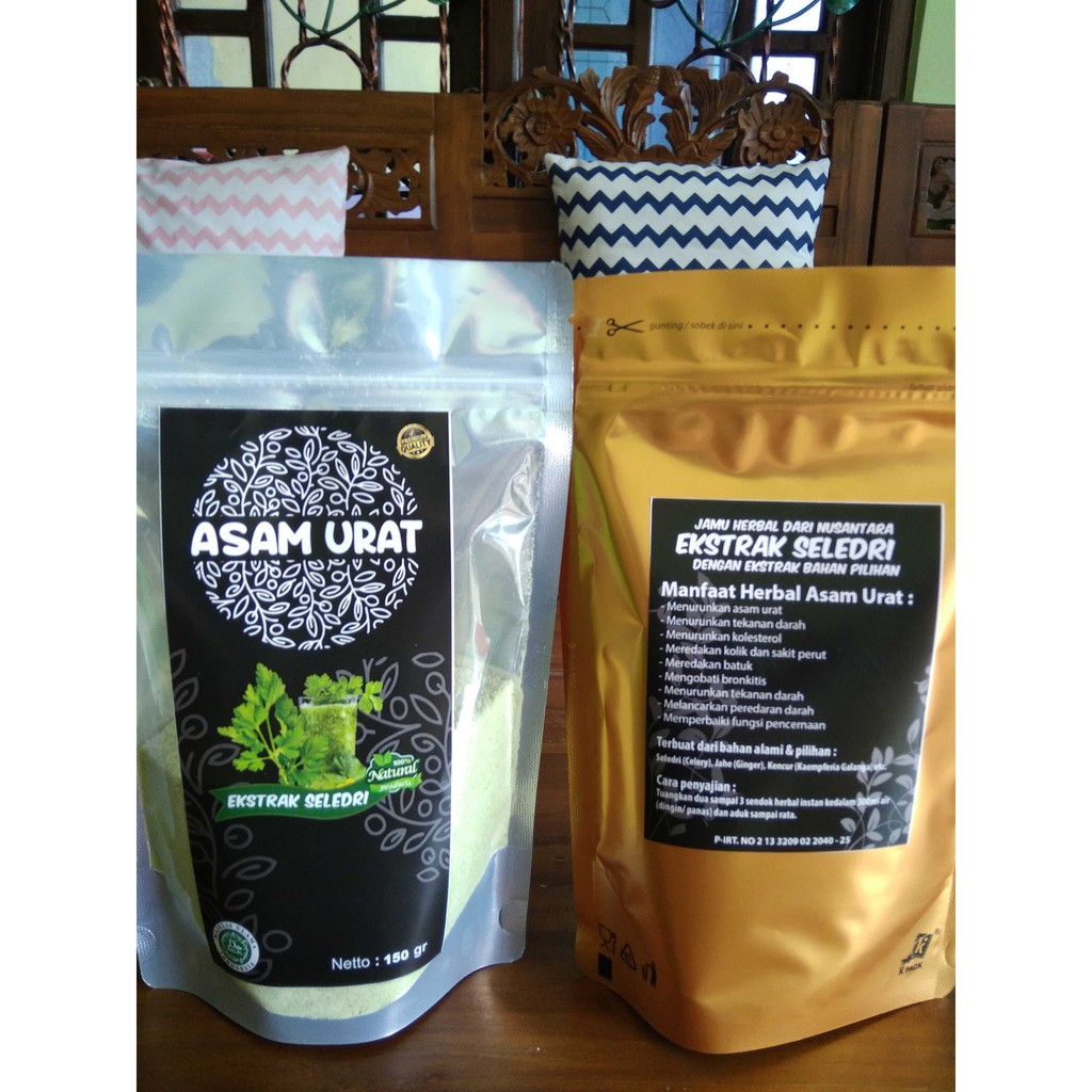 

Minuman Kesehatan Herbal Asam Urat dengan Ekstrak Seledri