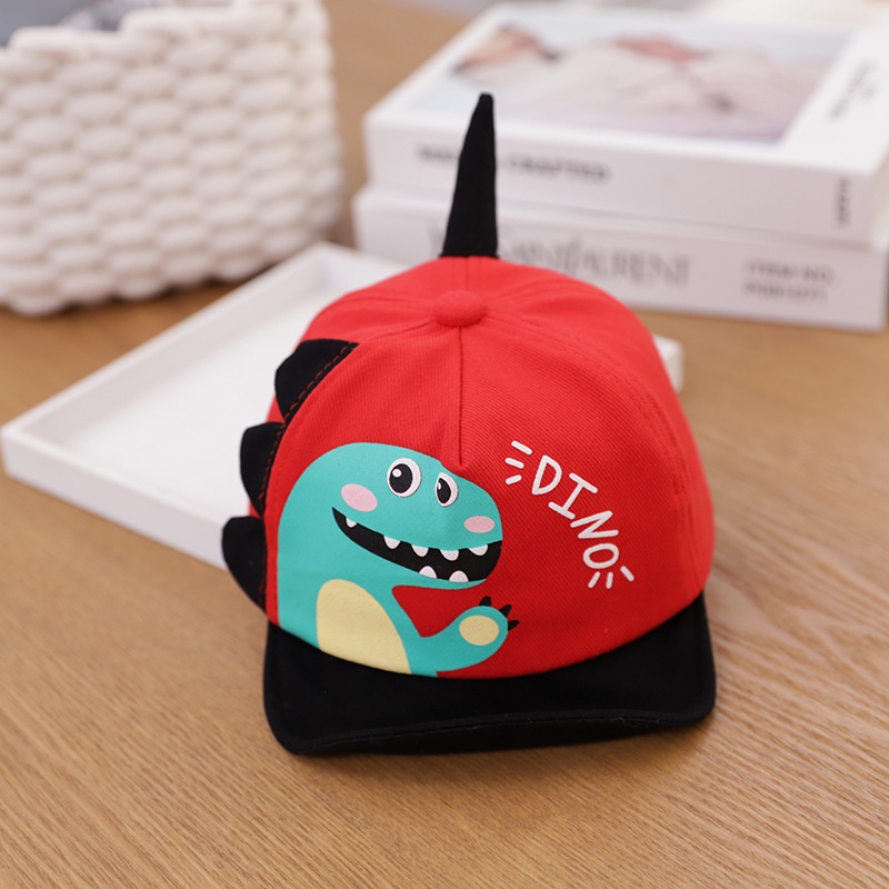 SB DINO TOPI BASEBALL ANAK Bayi Baby HAT CAP KIDS LUCU laki laki perempuan UNIVERSAL BISA UNTUK 6 BULAN-2TAHUN-3