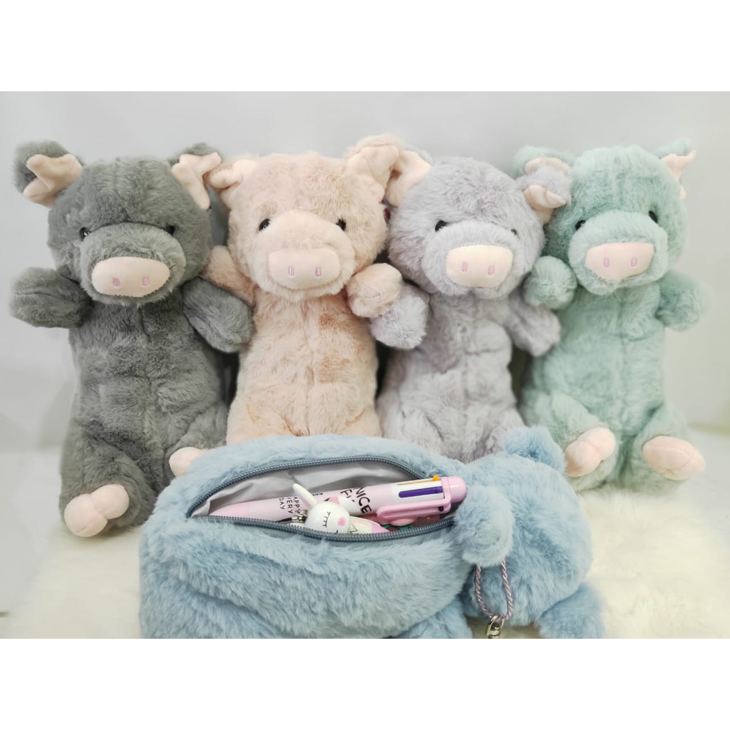 

Kotak Pensil Boneka PIGGY H - Kotak Pensil Anak Anak / Boneka / Kotak Pensil Lucu / Animal / Pig