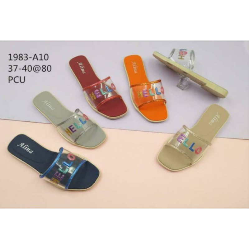 SANDAL JELLY HELLO IMPORT / SANDAL JELLY IMPORT / SANDAL JELLY / SANDAL WANITA