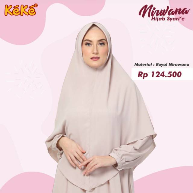 Nirwana hijab syat'i by Keke