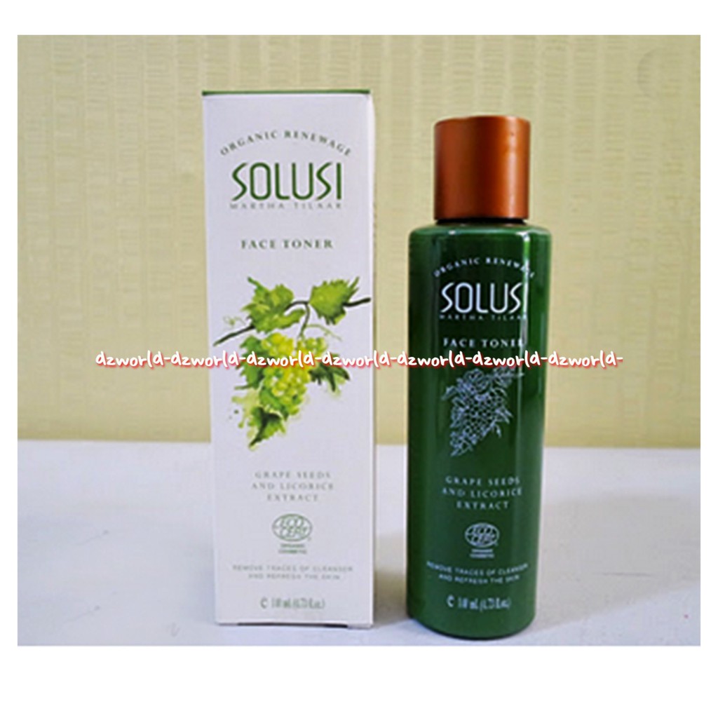 Solusi Face Serum 30ml Serum Wajah Grape Seed Licoride Extract Biji Anggur