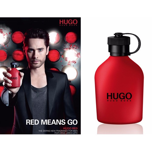 PARFUM ORIGINAL 100% HUGO BOSS RED (tester)