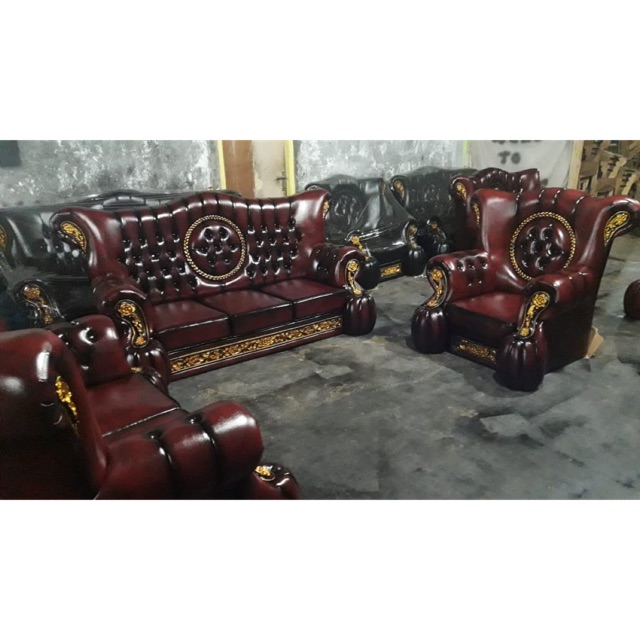 TERLARIS Sofa Jaguar Resin / Sofa Berkualitas / Sofa Mewah + Meja