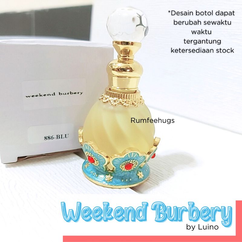 stock lama 2021- Wiken burbery by luino arabian oil perfume - parfum dubai