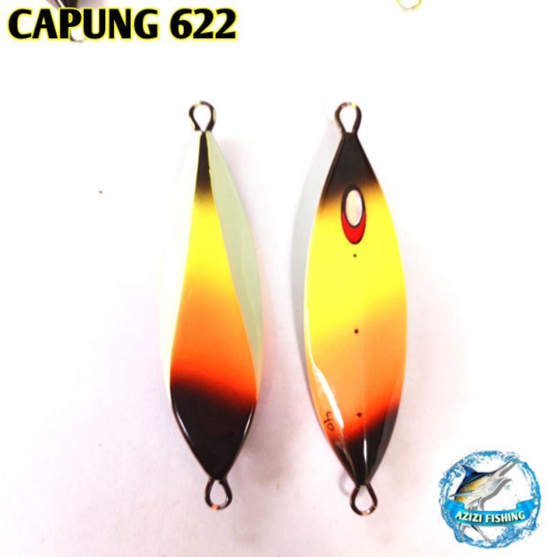 UMPAN PANCING METAL JIG 40g/60GRAM GID/Micro jig Kiler Casper .umpan kiler siang dan malam