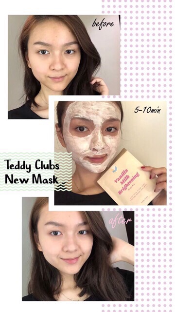 [READY JAKARTA] TEDDY CLUBS FACEMASK masker