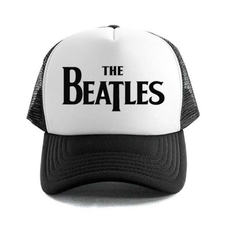 topi trucker the beatles/topi jaring/the beatles/topi pria dan wanita