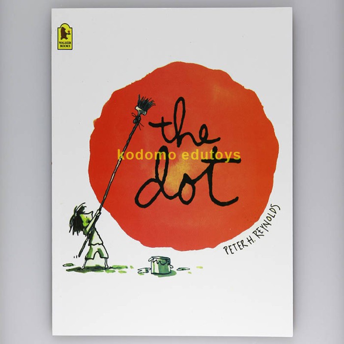 DISKON - (BISA COD) The Dot by Peter H.Reynolds, Buku Import Anak Buku Cerita Anak