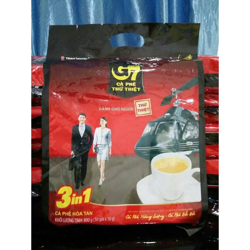 

Vietnam Coffee G7 3in1 - Kopi Vietnam G7 (READY STOCK AGAIN) 50×16gr - kkp1177