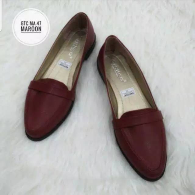 ABBUSHOES Mt 47  Flatshoes Wanita Sol Karet Gratica